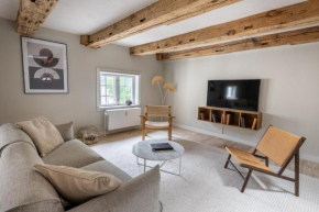 City Apartment With Exposed Ceiling Beams Copenhagen
